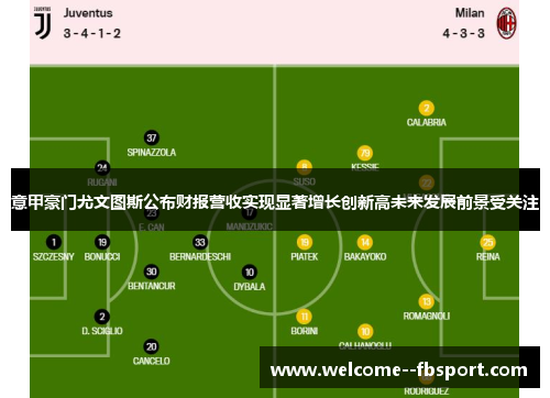 意甲豪门尤文图斯公布财报营收实现显著增长创新高未来发展前景受关注